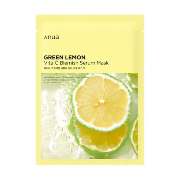 Green Lemon Vita C Blemish Serum Mask