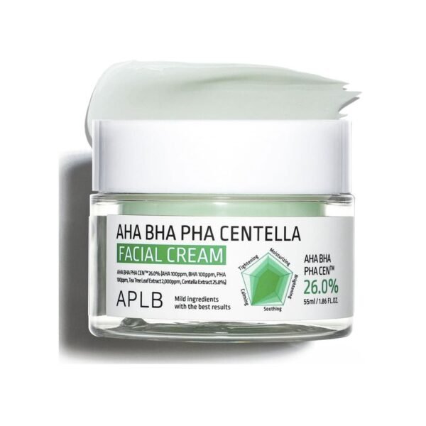 AHA BHA PHA Centella Facial Cream