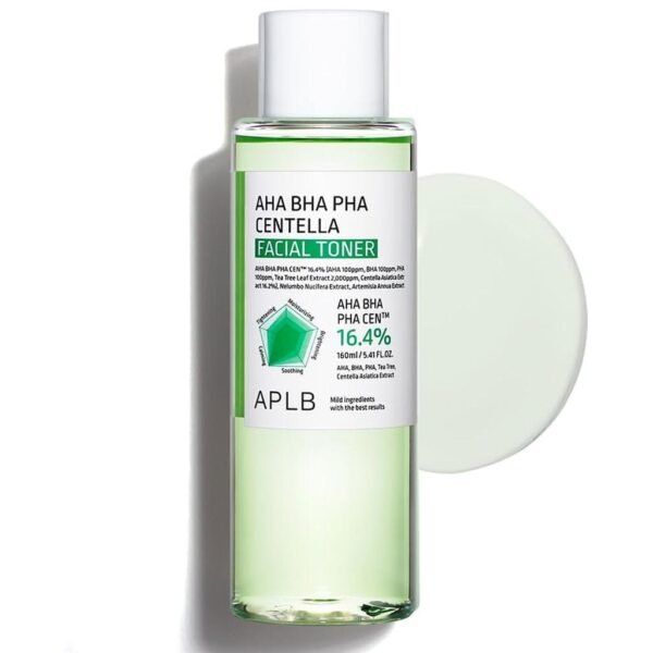 AHA BHA PHA Centella Facial Toner