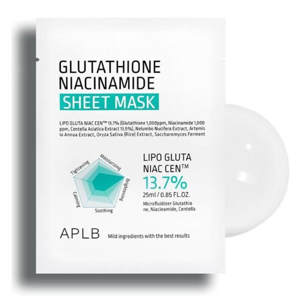 Glutathione Niacinamide Sheet Mask