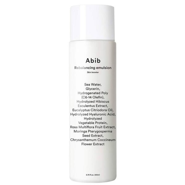 Rebalancing emulsion Skin booster