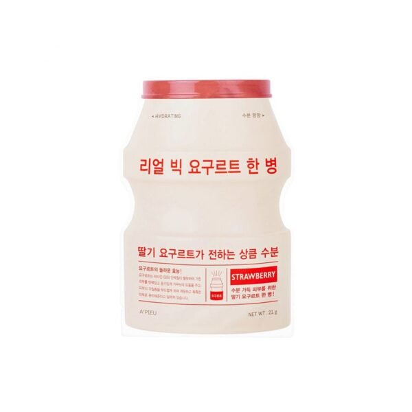 Real Big Yogurt One Bottle (Strawberry)