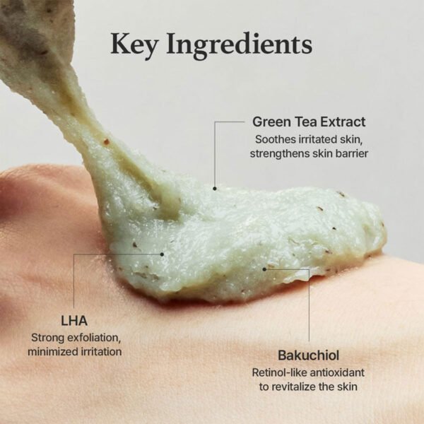 Green Tea LHA Deep Pore Rice Cake Cleanser (150ml)
