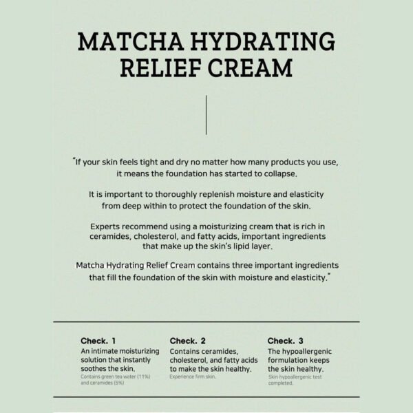 Matcha Hydrating Relief Cream