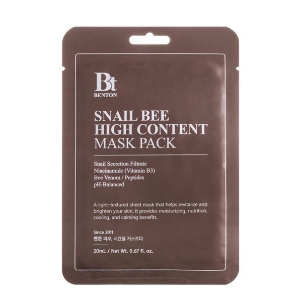 Snail Bee High Content Mask Pack