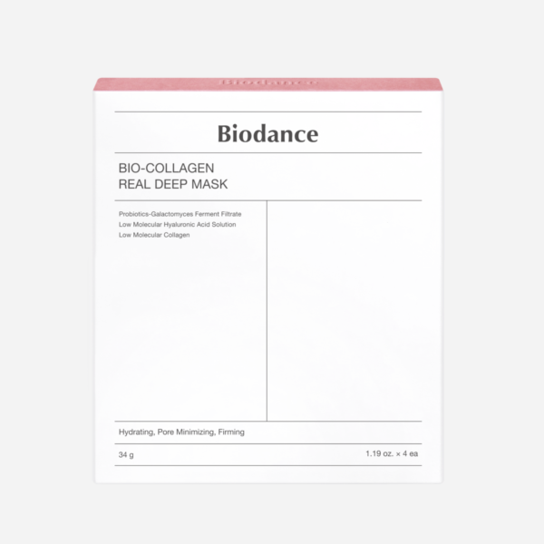 Biodance - Pink Mask with Organic Collagen (4 pieces)