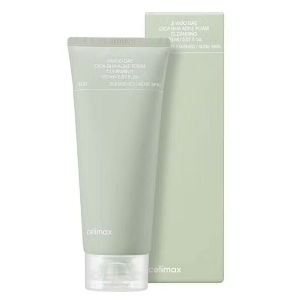 Ji Woo Gae Cica BHA Acne Foam Cleansing