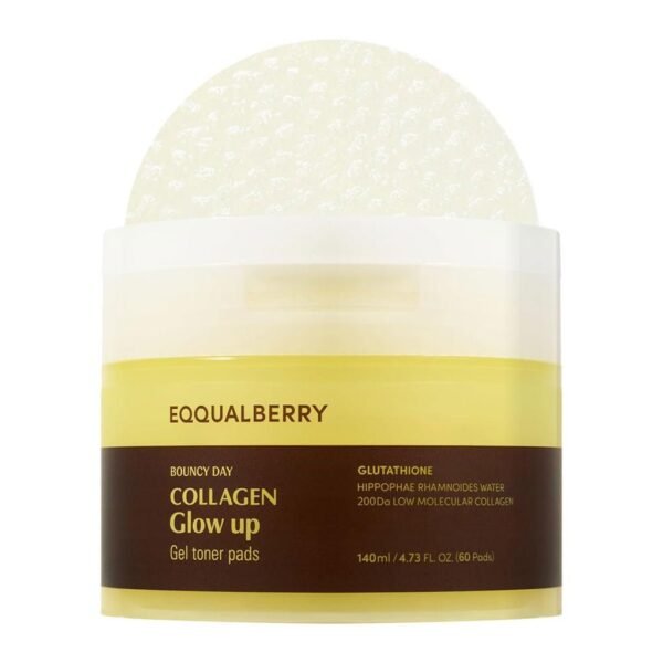 Collagen Glow Up Gel Toner Pads (60ea)