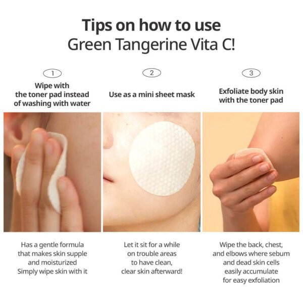 Green Tangerine Vita C Dark Spot Care Pad