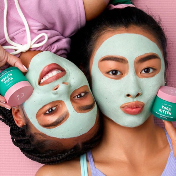 Yoga Kitten Balancing Heartleaf Clay Mask