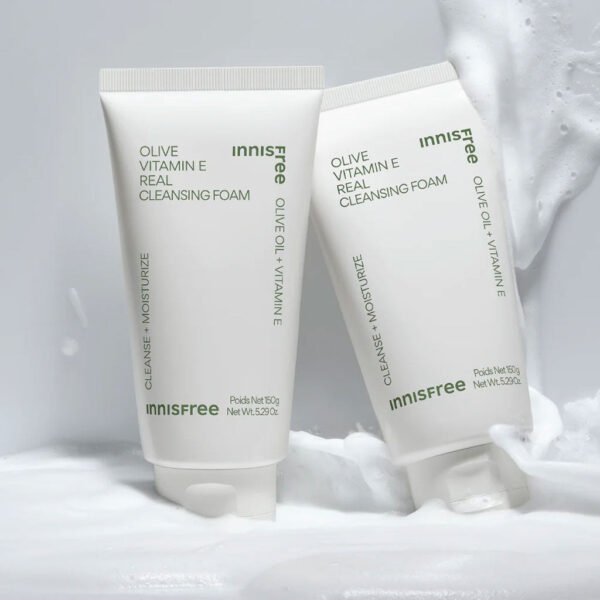 Olive Vitamin E Real Cleansing Foam