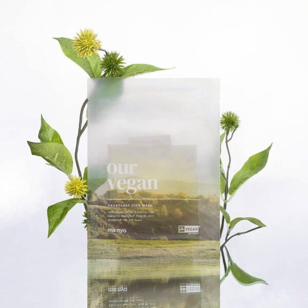 Our Vegan Heartleaf Cica Mask