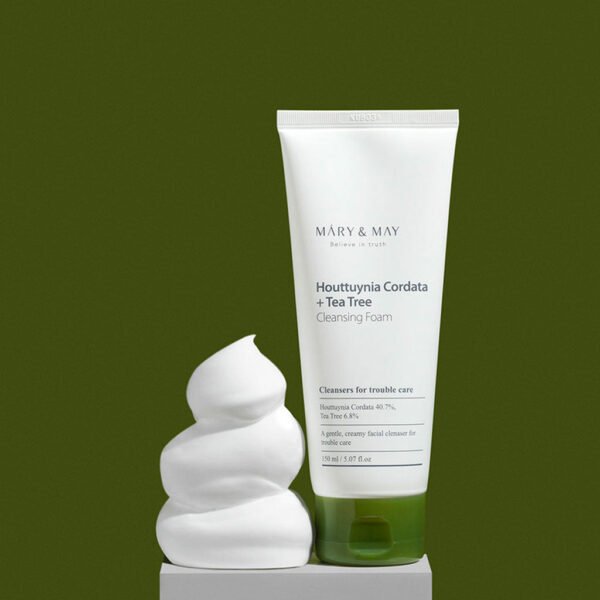 Houttuynia Cordata + Tea Tree Cleansing Foam (150ml)