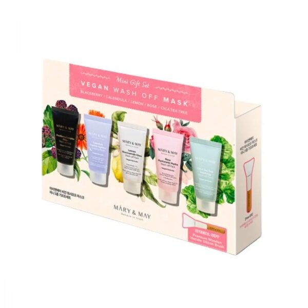 Vegan Wash Off Mask Mini Gift Set
