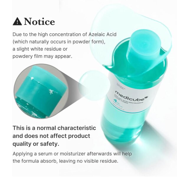 Azelaic Acid Niacinamide Clear Toner (250ml)