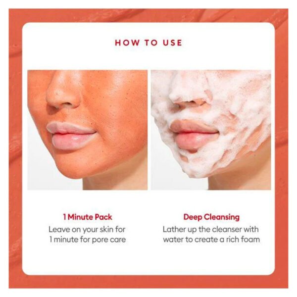 Amazon Red Clay Pore Pack Foam Cleanser