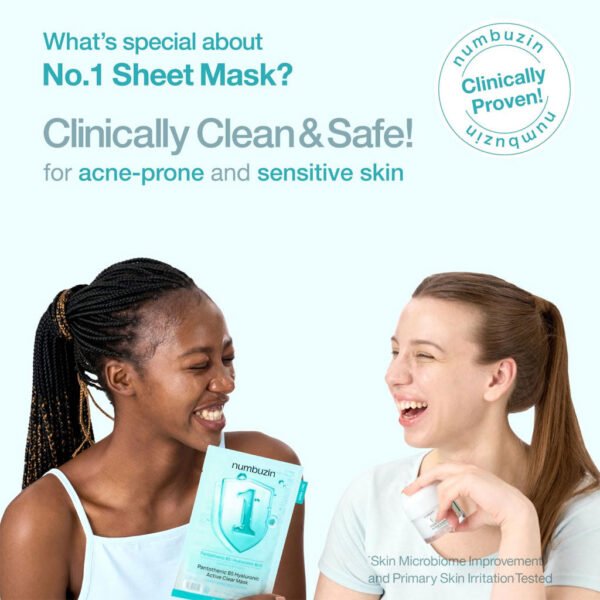 No.1 Pantothenic B5 Hyaluronic Active Clear Mask