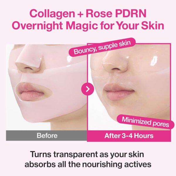 No.2 Rose PDRN Overnight Collagen Mask