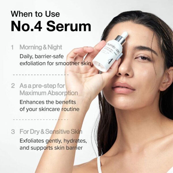 No.4 Ceramide AHA Glazed Skin Prep Serum (30ml)