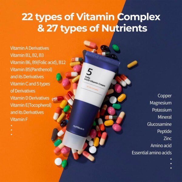 No.5 Daily Multi-Vitamin Cream (60ml)
