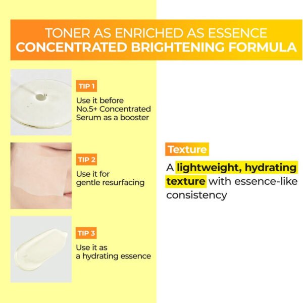 No.5 Vitamin Boosting Essential Toner (200ml)
