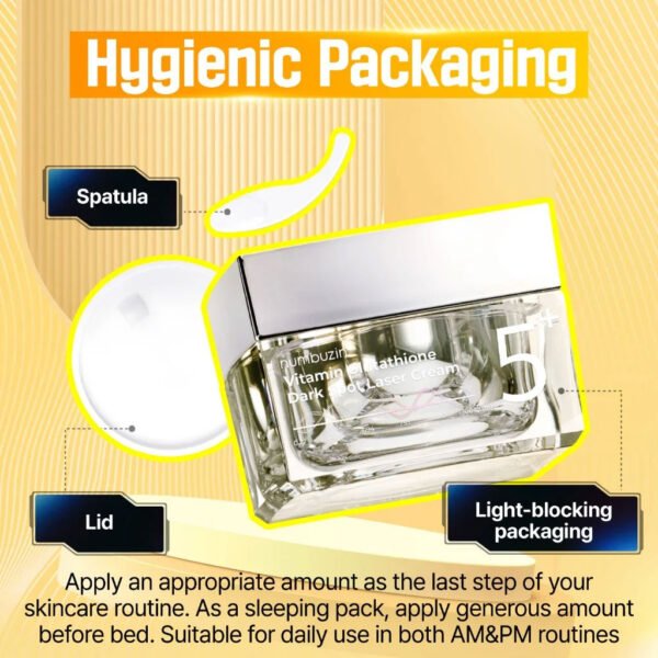 No.5 Vitamin Glutathione Dark Spot Laser Cream (50ml)