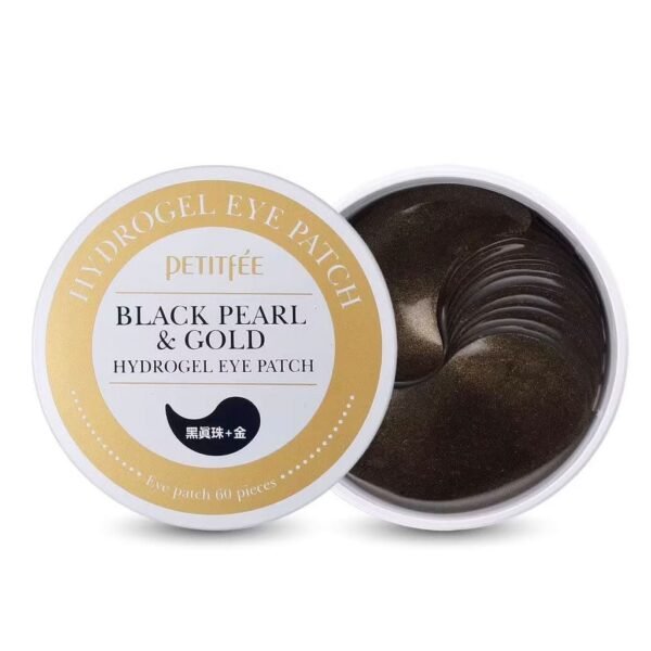 Black Pearl & Gold Hydrogel Eye Patch