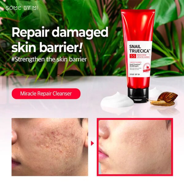 Snail Truecica Miracle Repair Low pH Gel Cleanser