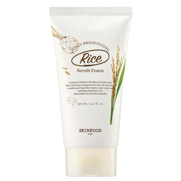 Rice Daily Brightening Scrub Foam