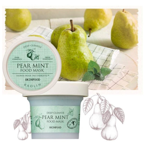 Pear Mint Food Mask
