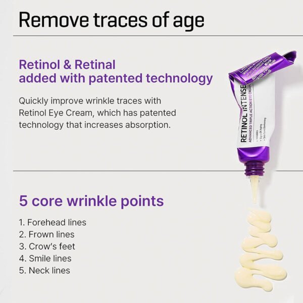 Retinol Intense Advanced Triple Action Eye Cream (30ml)