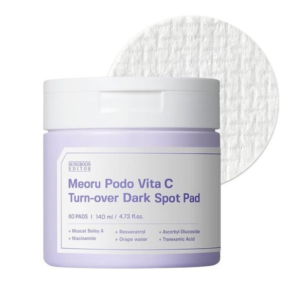 Meoru Podo Vita C Turn-Over Dark Spot Pad (60pcs)