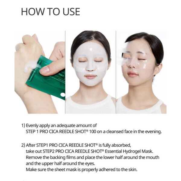 Pro Cica Reedle Shot 100 2-Step Hydrogel Mask