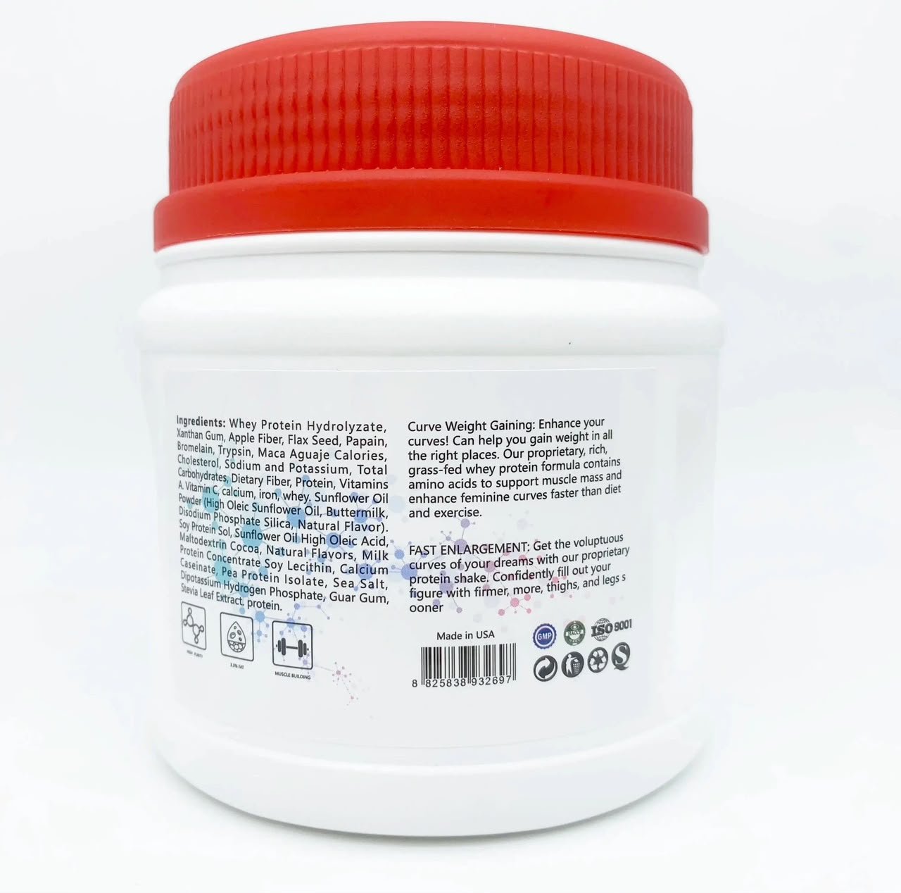 Curvy Weight Gain ingredients and product information
